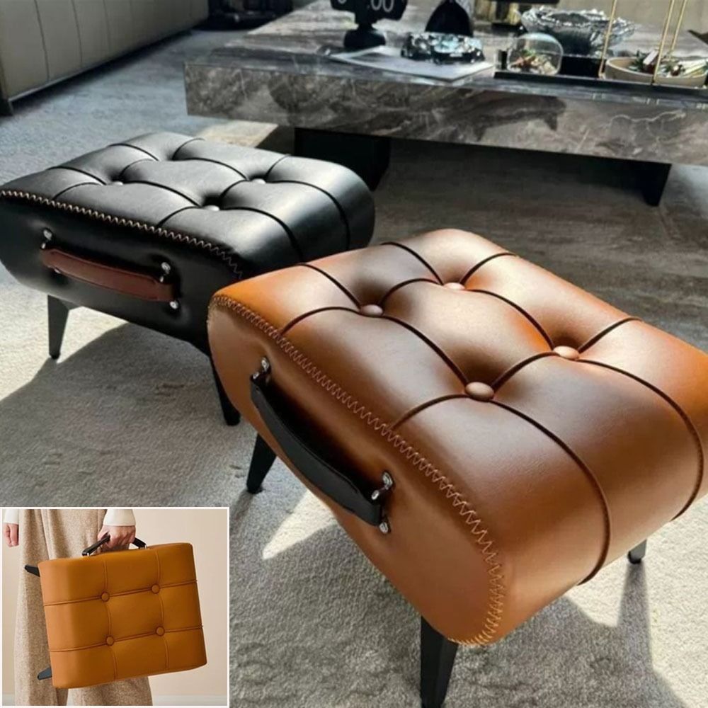 Office Footrest Cushion - Nieuwe ruimtebesparende voetenbank met hoge veerkracht,
